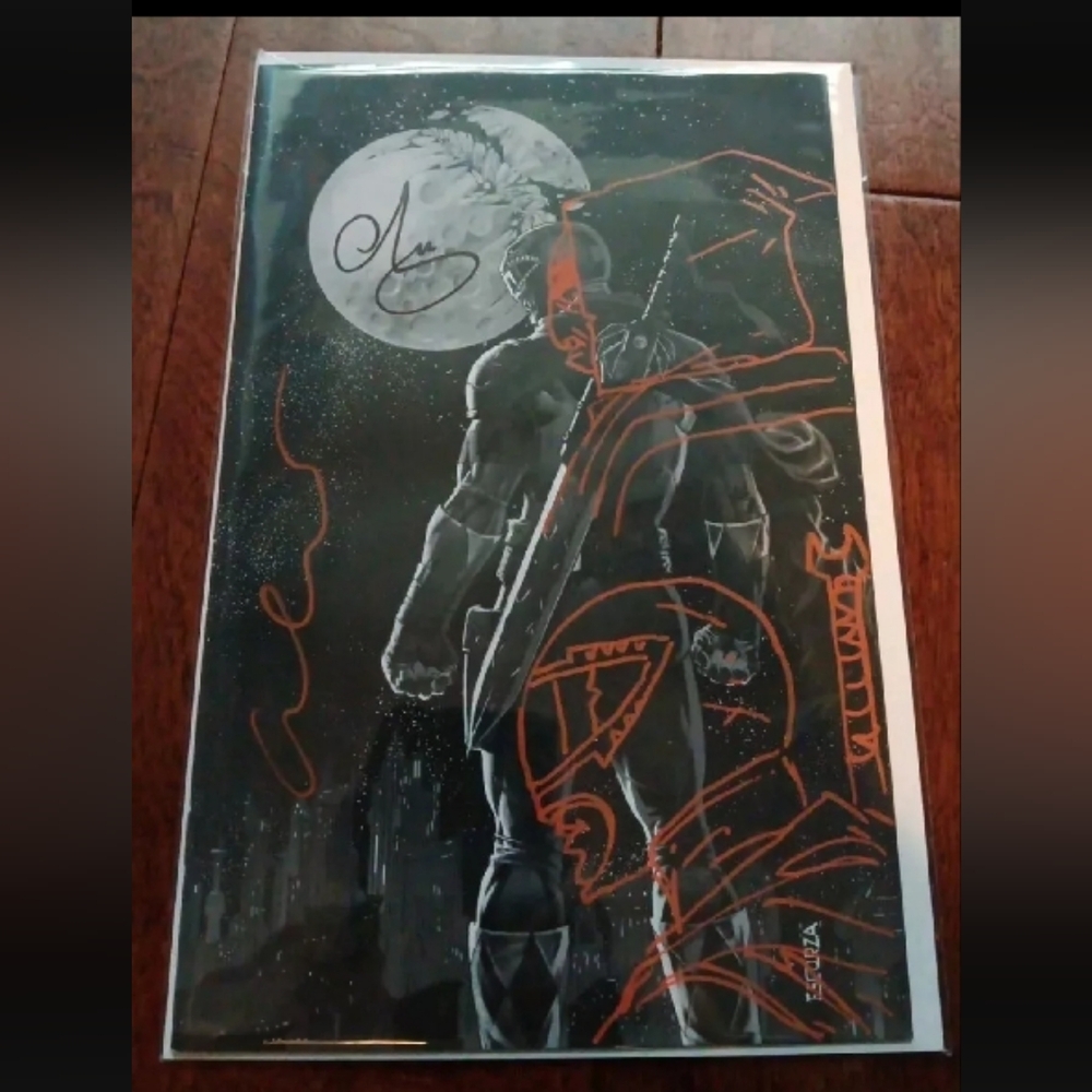 M.M.P.R. The Last Ronin Escorza Brothers Double Signed And Remarqued Comic+COA